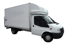 Van Hire Westhoughton - Ford Luton 3.5 ton Tail Box Lift Truck - Truck hire Westhoughton